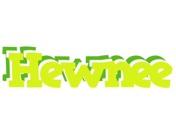 Hewnee citrus logo