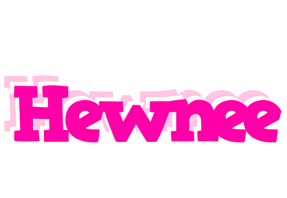Hewnee dancing logo