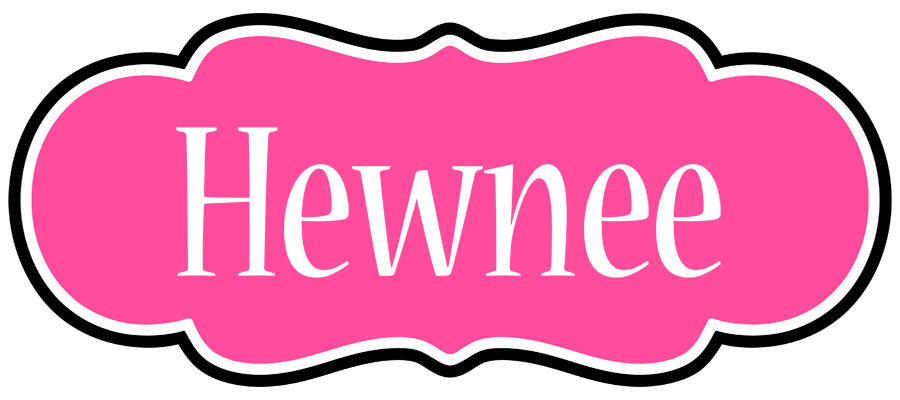 Hewnee invitation logo