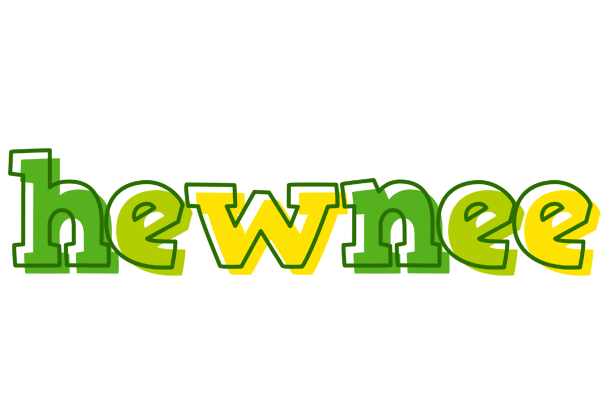 Hewnee juice logo