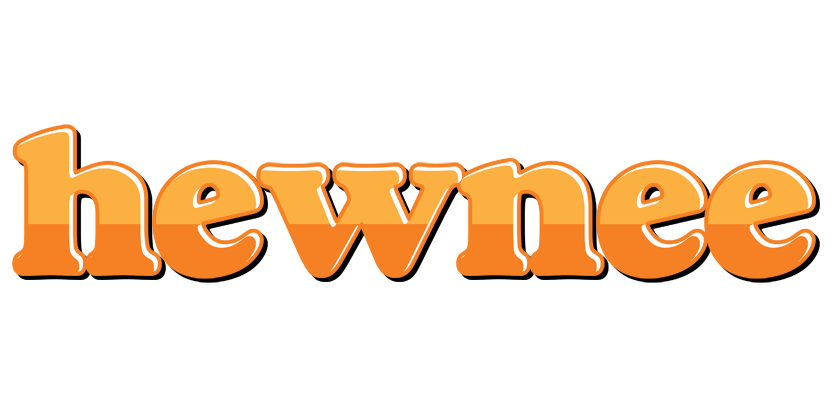 Hewnee orange logo