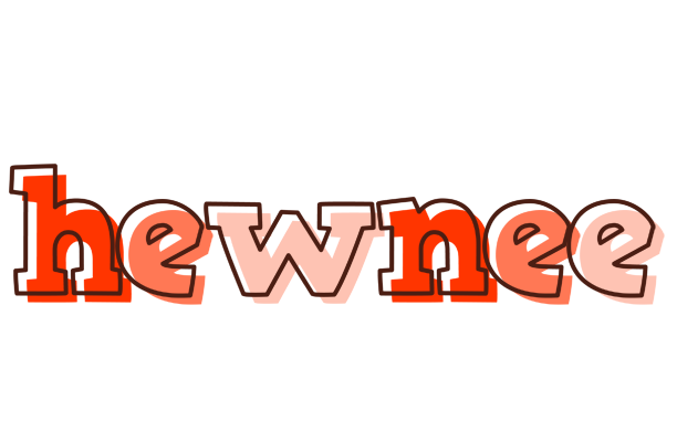 Hewnee paint logo