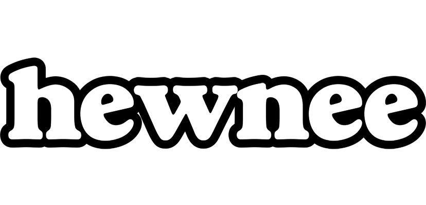 Hewnee panda logo