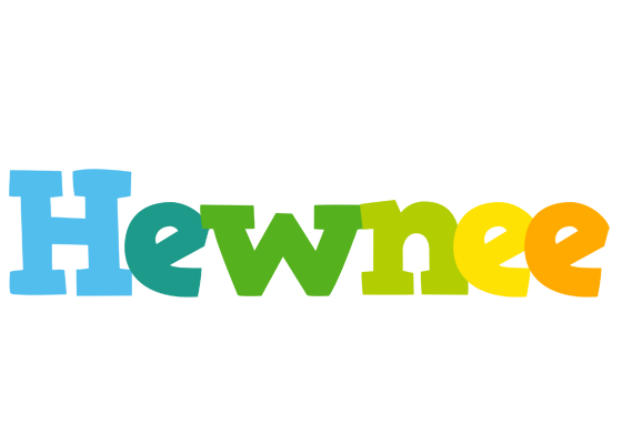 Hewnee rainbows logo