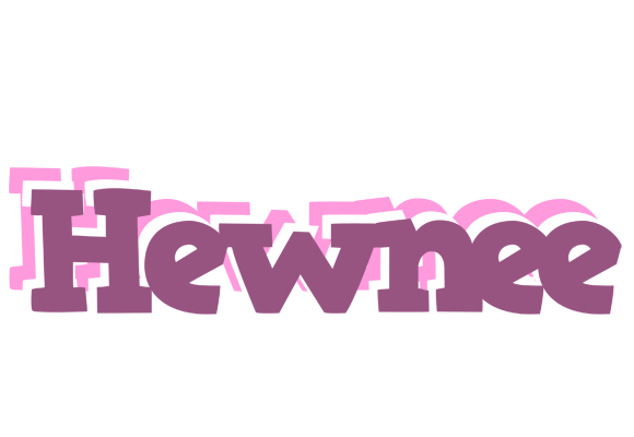 Hewnee relaxing logo