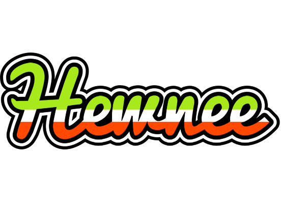 Hewnee superfun logo