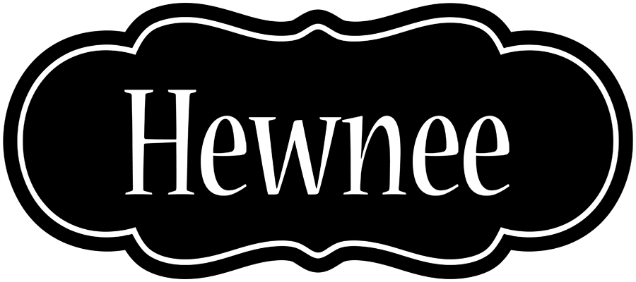 Hewnee welcome logo