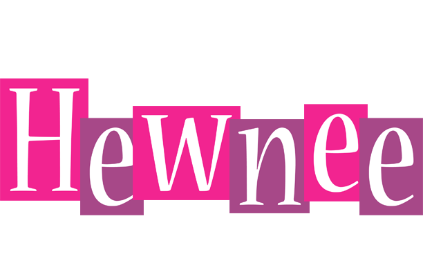 Hewnee whine logo