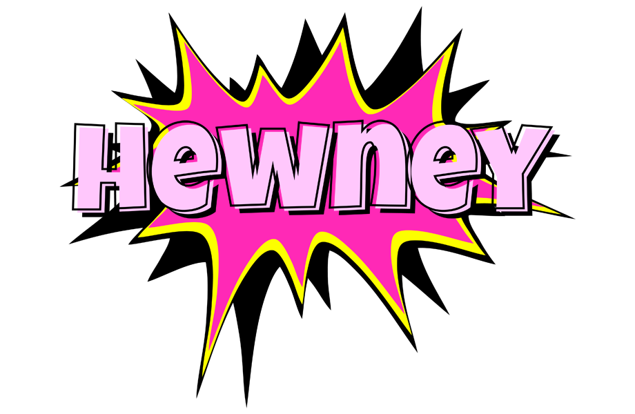 Hewney badabing logo