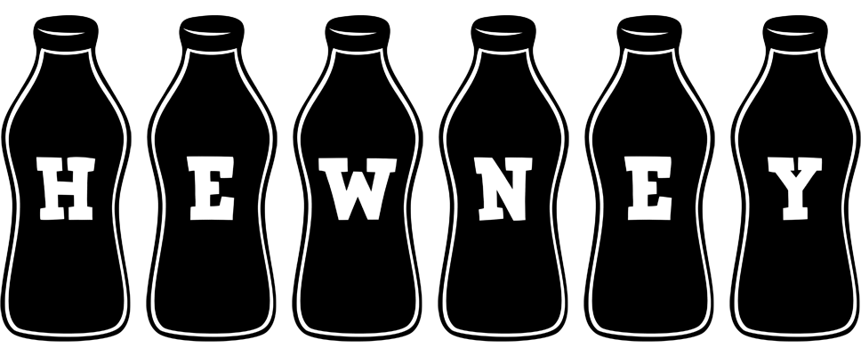Hewney bottle logo