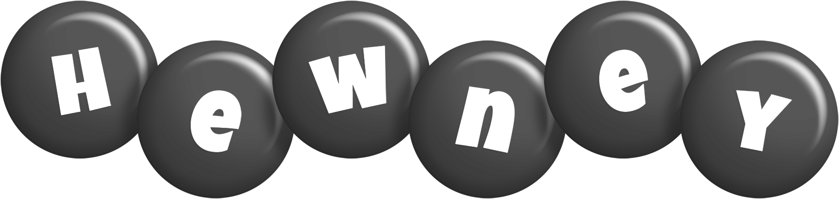 Hewney candy-black logo