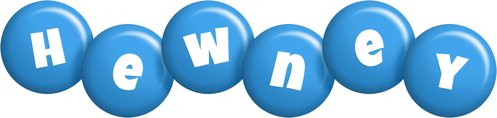 Hewney candy-blue logo