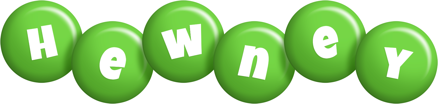 Hewney candy-green logo