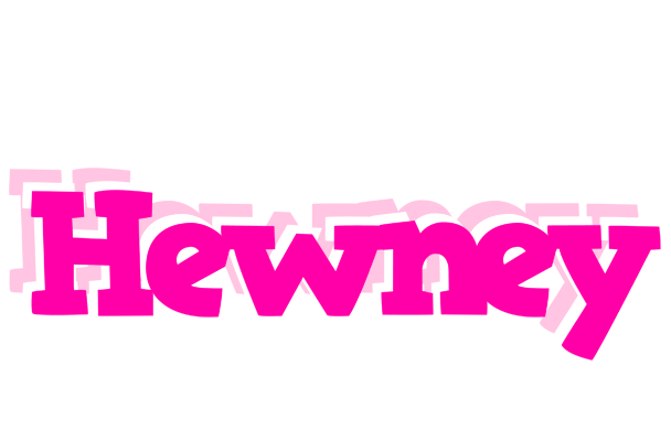 Hewney dancing logo