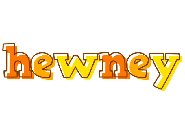 Hewney desert logo