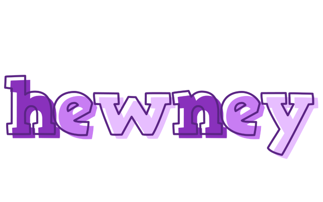 Hewney sensual logo