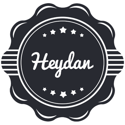 Heydan badge logo