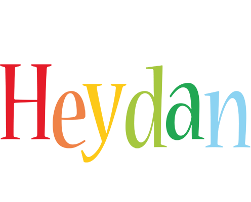 Heydan birthday logo