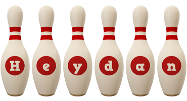 Heydan bowling-pin logo