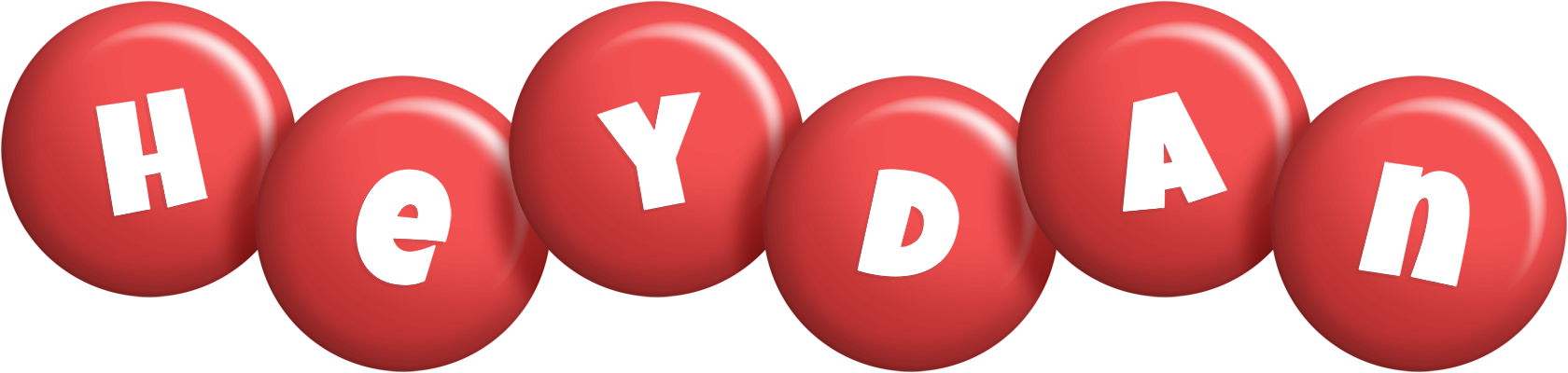 Heydan candy-red logo