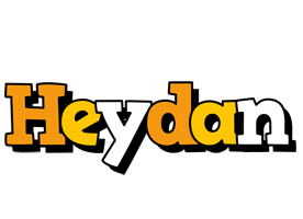 Heydan cartoon logo