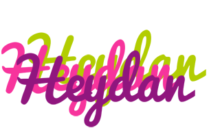 Heydan flowers logo