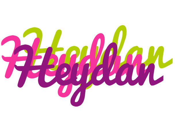 Heydan flowers logo