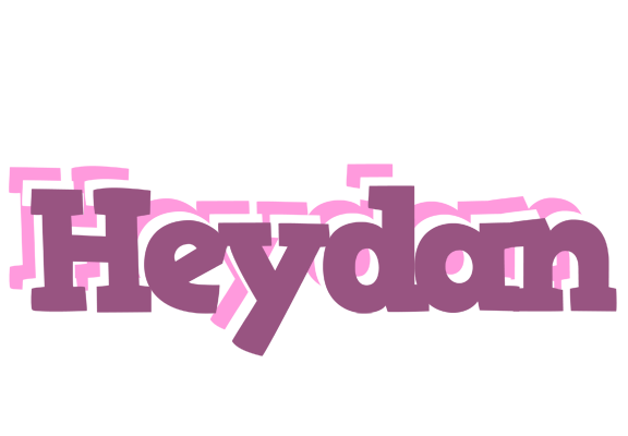 Heydan relaxing logo