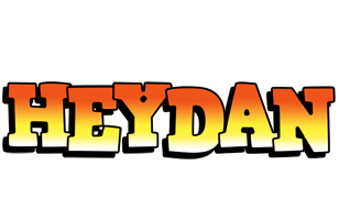 Heydan sunset logo