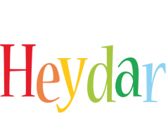 Heydar birthday logo