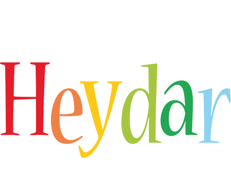 Heydar birthday logo