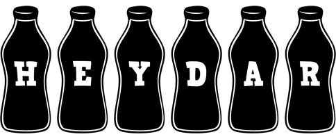 Heydar bottle logo