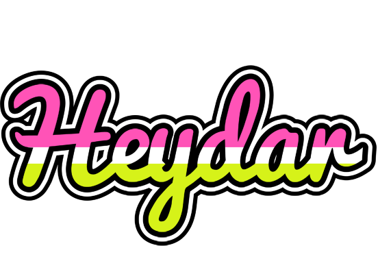 Heydar candies logo