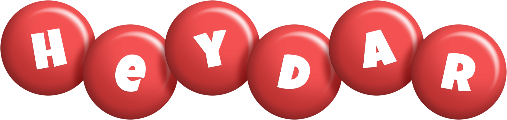 Heydar candy-red logo