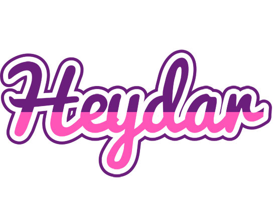Heydar cheerful logo