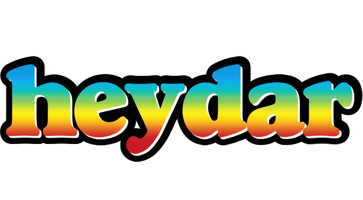 Heydar color logo
