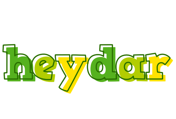 Heydar juice logo