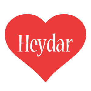 Heydar love logo