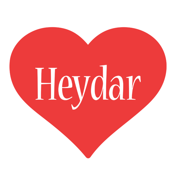 Heydar love logo