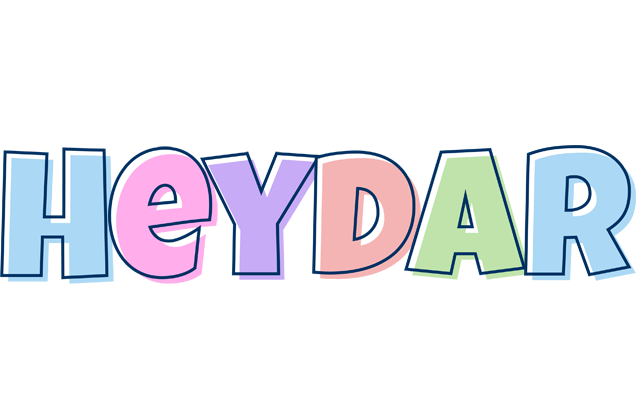 Heydar pastel logo