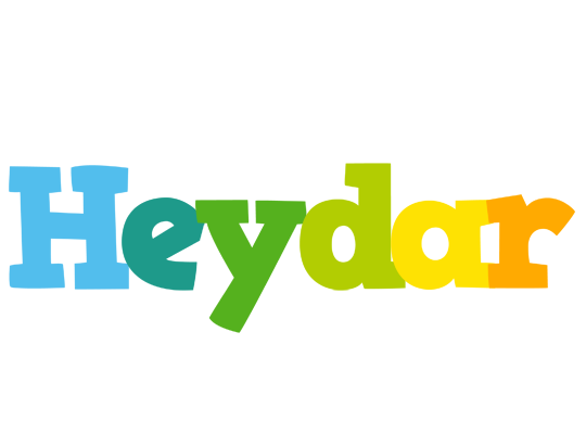 Heydar rainbows logo