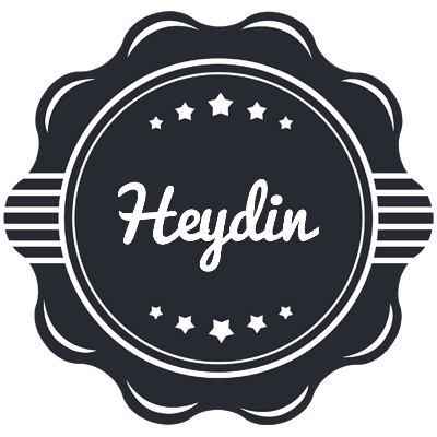 Heydin badge logo