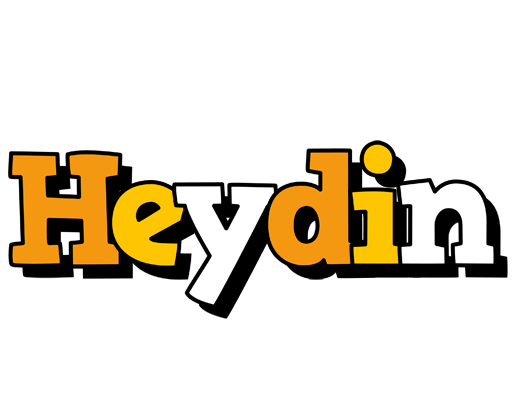 Heydin cartoon logo