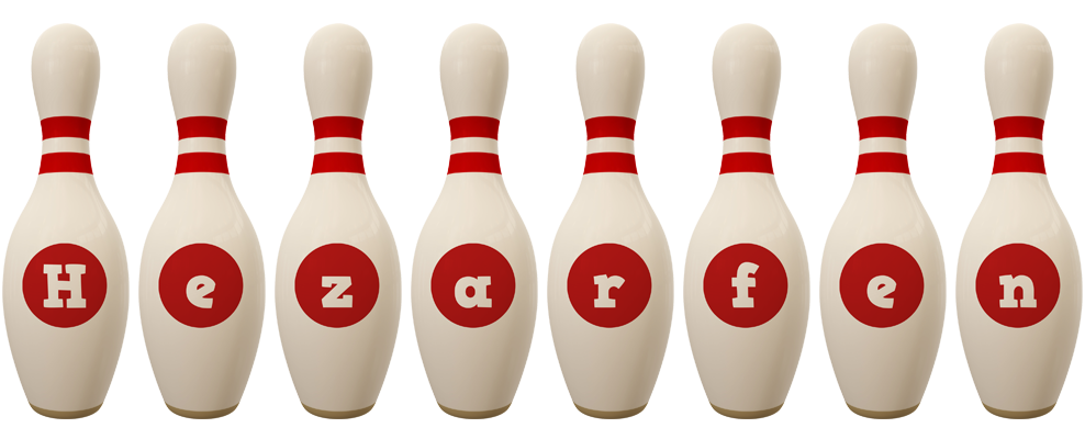 Hezarfen bowling-pin logo