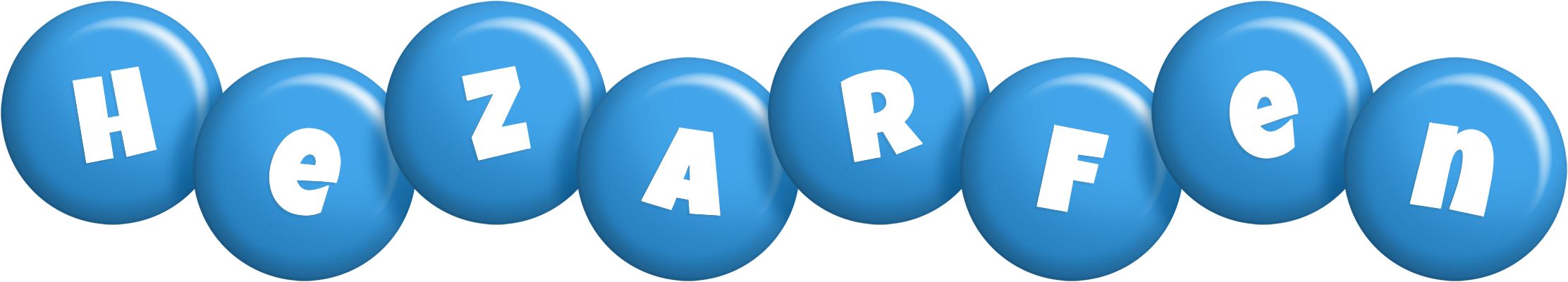 Hezarfen candy-blue logo
