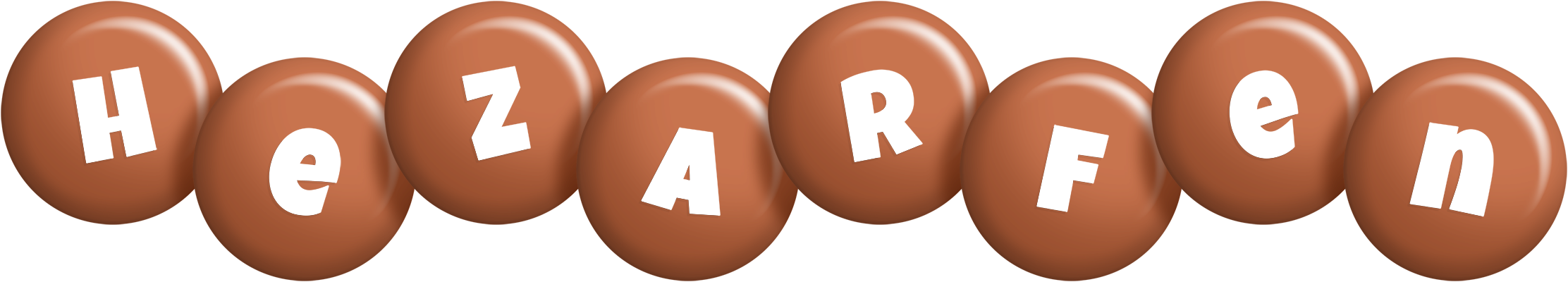 Hezarfen candy-brown logo