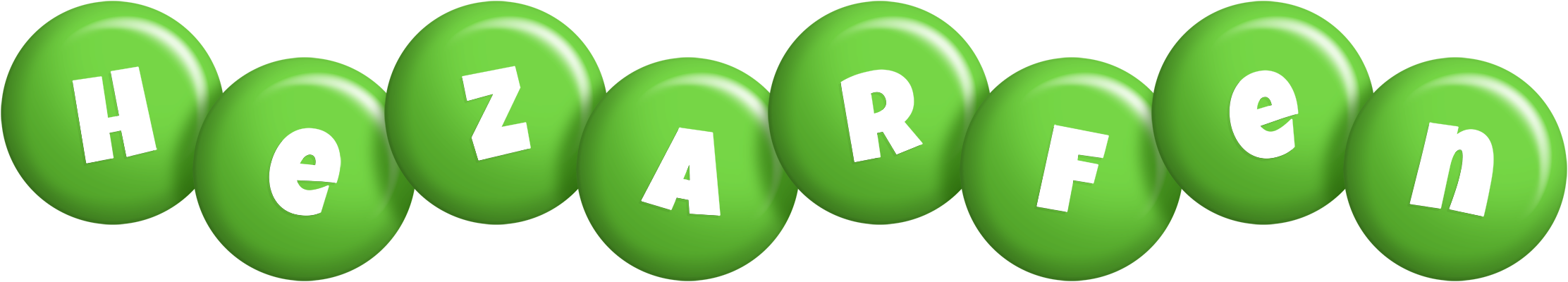 Hezarfen candy-green logo