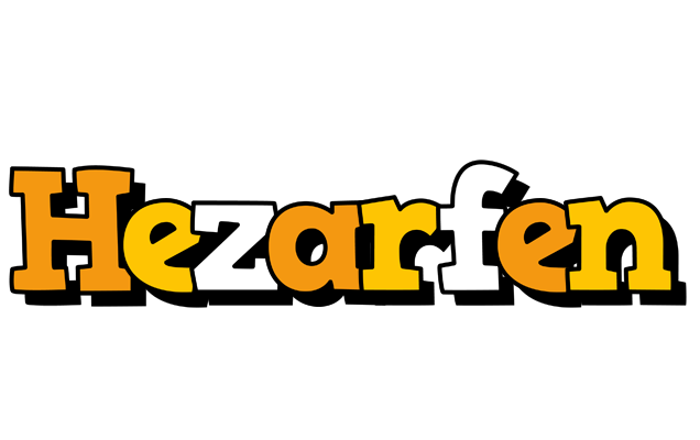 Hezarfen cartoon logo