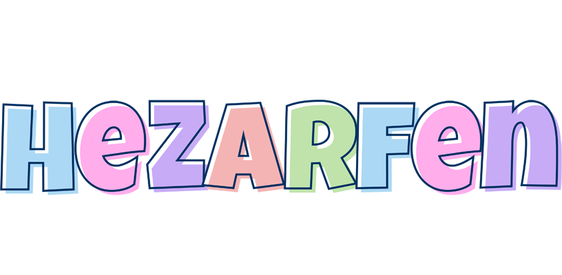 Hezarfen pastel logo