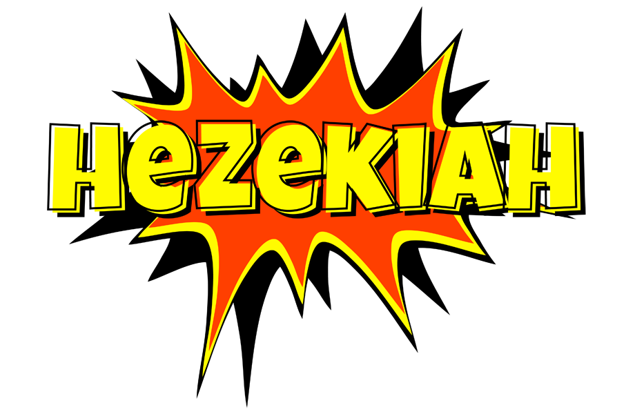 Hezekiah bazinga logo